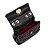 Mini bolsa Isla flap tressê gloss preto ouro - Imagem 5