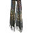 Pashimina cashmere bordado floral e paisley cinza - Imagem 2