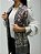 Pashimina cashmere bordado floral e paisley cinza - Imagem 2