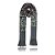 Pashimina cashmere bordado floral e paisley cinza - Imagem 1