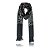 Pashimina cashmere bordado floral e paisley preto - Imagem 1