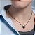 Colar Hector Albertazzi mini cristais carmim ouro vintage - Imagem 2