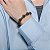 Pulseira Hector Albertazzi cristais carmim ouro vintage - Imagem 2