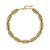 Colar Hector Albertazzi strass art déco ouro vintage - Imagem 1
