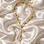Colar Hector Albertazzi tie strass art déco ouro vintage - Imagem 1