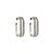 Brinco ear cuff Hector Albertazzi art déco prata boho - Imagem 1
