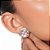 Brinco Bah Porto orgânico blend prata semijoia - Imagem 4