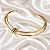 Colar chocker Bah Porto aro duplo Estela ouro semijoia - Imagem 1