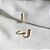 Brinco pressão zircônia ouro semijoia 7268705 - Imagem 5