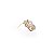 Broche flor zircônia pérola dourado 6376804 - Imagem 3