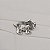 Broche elefante strass prateado 6373004 - Imagem 3