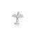 Broche avião strass prateado 6372604 - Imagem 9