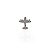 Broche avião strass prateado 6372604 - Imagem 5