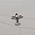 Broche avião strass prateado 6372604 - Imagem 6