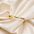 Bracelete liso ouro semijoia - Imagem 1