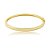 Kit colar brinco e bracelete liso ouro semijoia - Imagem 8