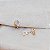 Brinco pressão gota cristal ouro semijoia 7301705 - Imagem 2