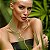Colar Elaine Palma serpente ouro semijoia - Imagem 1