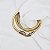 Pulseira Elaine Palma serpente ouro semijoia - Imagem 2
