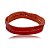 Pulseira Fernanda Villela couro vermelho Salmo 23 - Imagem 3