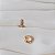 Brinco argolinha zircônia ouro semijoia 18k10017 - Imagem 2