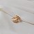 Brinco argolinha zircônia ouro semijoia 24k09010 - Imagem 1