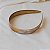 Tiara francesa Finestra acetato dourado marmorizado N106 ND - Imagem 2