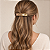 Presilha retangular francesa Finestra dourado marmorizado F2821ND - Imagem 2