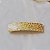 Presilha retangular francesa Finestra animal print dourado F2821CO - Imagem 1
