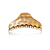 Piranha de cabelo francesa Finestra dourado mesclado p N759ND - Imagem 1
