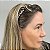 Tiara ondulada acetato tartaruga claro - Imagem 2