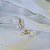 Brinco argolinha trançada pérola ouro semijoia 26k08035 - Imagem 2