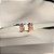 Brinco argolinha zircônias ouro semijoia 24k20005 - Imagem 5