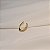 Piercing de encaixe zircônia ouro semijoia par 26k08028 - Imagem 3