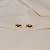 Piercing de encaixe abaulado ouro semijoia par 26k08029 - Imagem 3