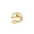 Piercing de encaixe abaulado ouro semijoia par 26k08029 - Imagem 4