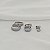Kit 3 brincos argolinhas texturizadas ródio semijoia 24k02003 - Imagem 2