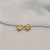 Brinco argolinha texturizada ouro semijoia 25a02045 - Imagem 2