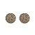 Brinco Hector Albertazzi mini Mitico classics ouro vintage - Imagem 1
