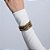 Kit 3 Pulseiras Hector Albertazzi bangle animal print ouro vintage - Imagem 2