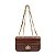 Bolsa Isla Anne Couro Maxi Croco Pinhão - Imagem 5