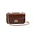 Bolsa Isla Anne Couro Maxi Croco Pinhão - Imagem 1