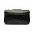 Bolsa Isla Anne Couro New Croco Preto - Imagem 3