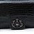 Mini Bolsa Isla Anne em Couro Lizard Preto - Imagem 8