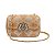 Bolsa Isla Sirena Mini Cocoon Areia Cristal Prata Ouro - Imagem 1