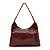Bolsa Isla Dayse Hobo Couro Estonado Pinhão - Imagem 6