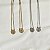 Kit com 2 colares escapulários São Bento ouro e ródio aço inox - Imagem 4