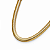 Colar Corrente Snake Grossa Ovalada Banhada a Ouro 8 mm - Imagem 4