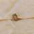 Piercing de encaixe Morena Canela ovais strass black diamond ouro semijoia - Imagem 2