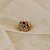 Piercing de encaixe Morena Canela ovais strass black diamond ouro semijoia - Imagem 3